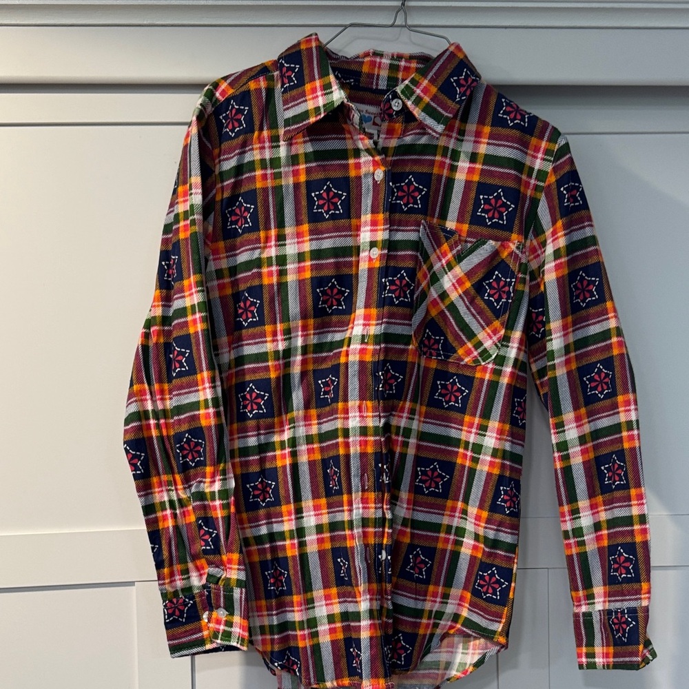 Vintage American sweetheart Women’s  Multicolor Plaid Shirt size medium
